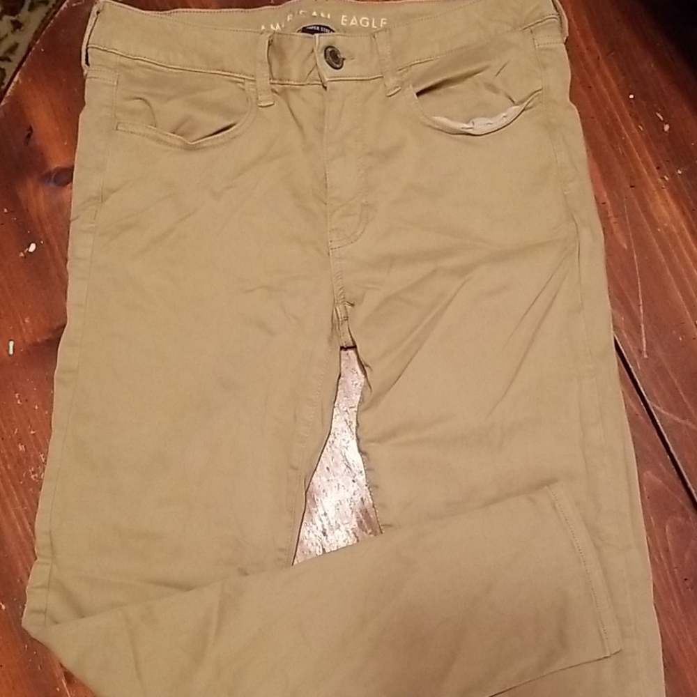 Beige American Eagle